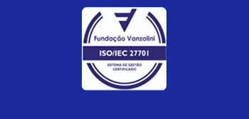 Selo ISO/IEC 27701 para empresa certificada em sistema de gestão e segurança de dados