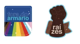 Ícones de representatividade e diversidade.